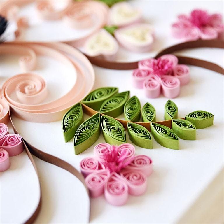 Sip, Snip & Blooms- Introduction To Paper Quilling