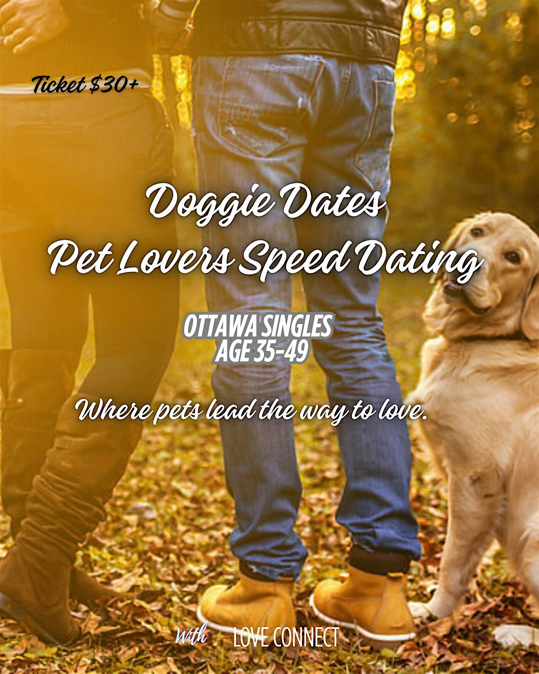 Pet Lovers Speed Dating \u2665\ufe0f Singles Unleashed | Age 38-49