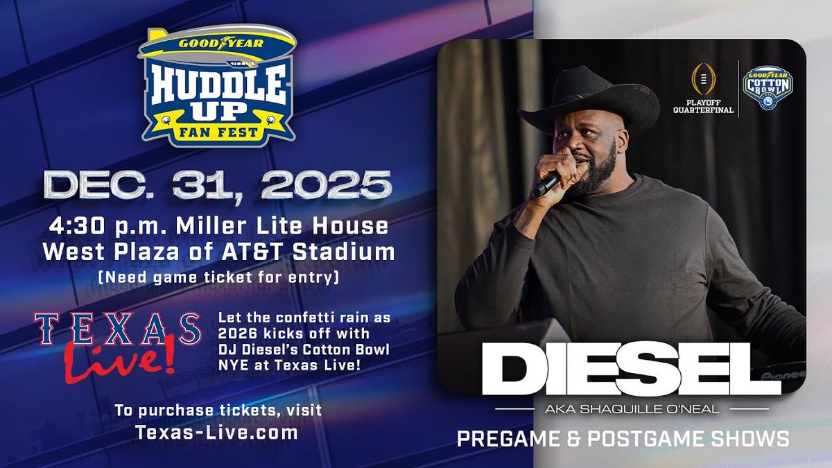 Shaquille O'Neal AKA DJ Diesel's Cotton Bowl New Year's Eve
