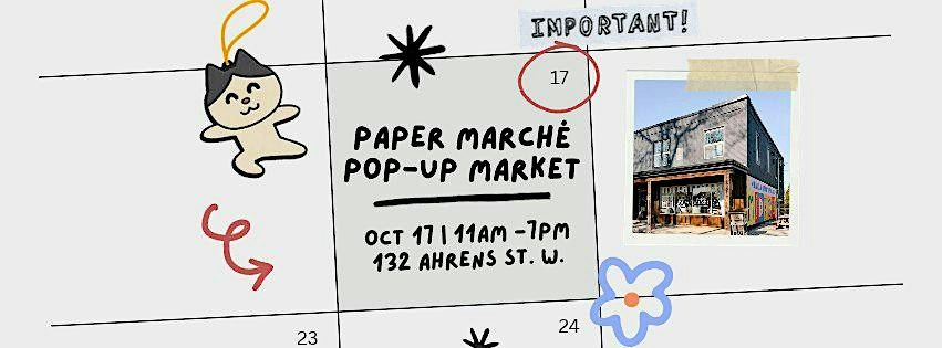 Fall Pop-Up Market at 132 Ahrens St W, Kitchener on 17th October, 2026