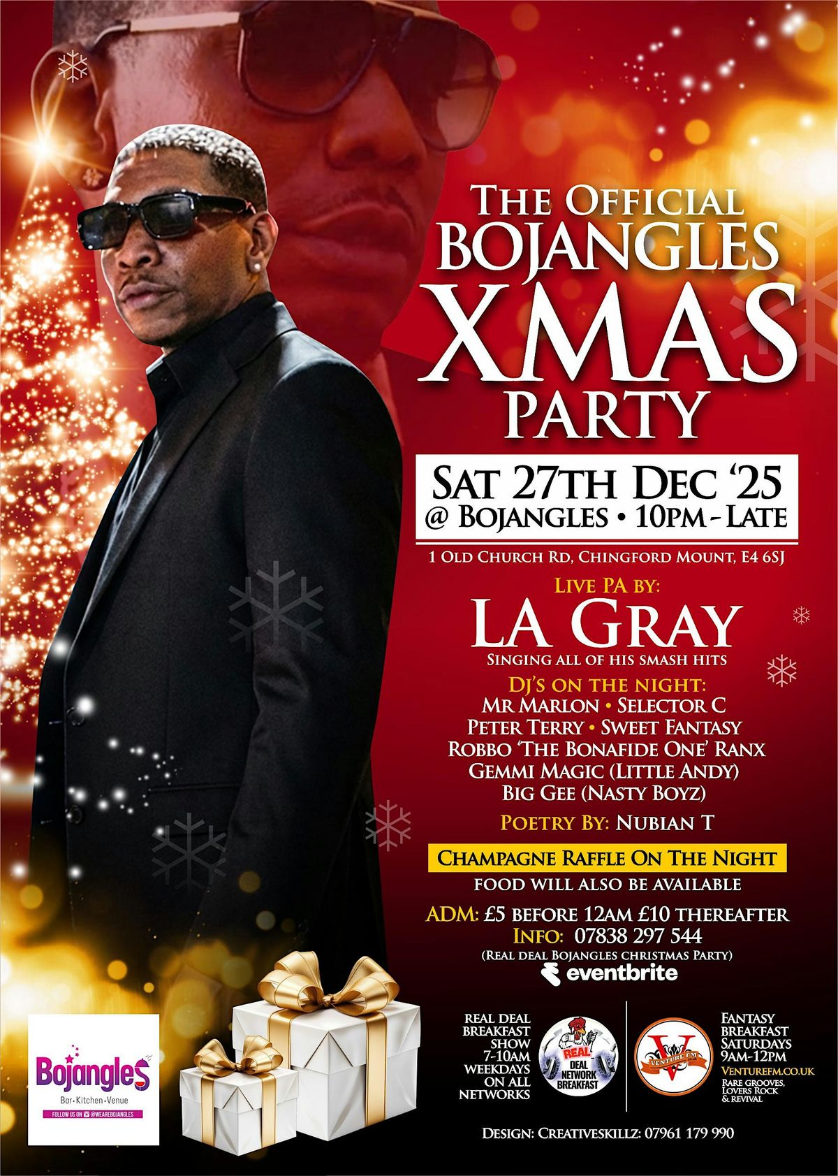 Bojangles Xmas Party