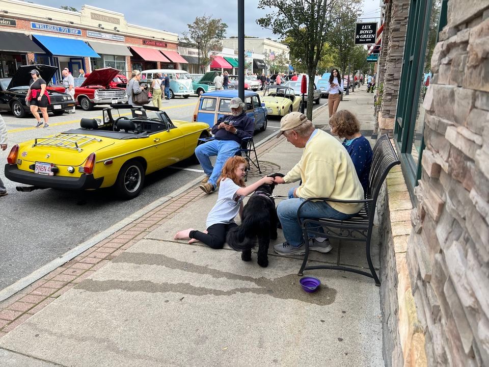 Wheels of Wellesley Car Show Wellesley Square May 21, 2023