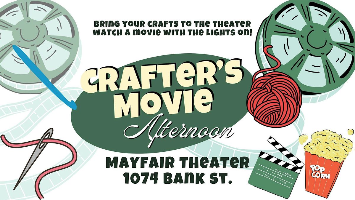 Crafter's Movie Afternoon (Ocean's Eleven)