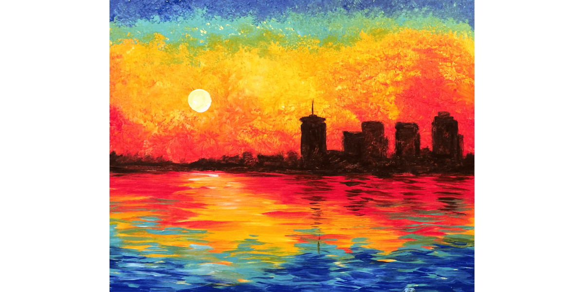 Monet's Tulsa Sunrise - Paint and Sip in Phoenix | Classpop!\u2122