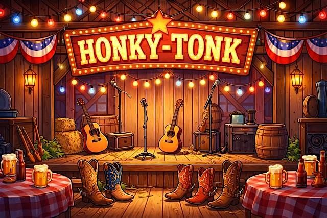 Honky Tonk Country Muisc