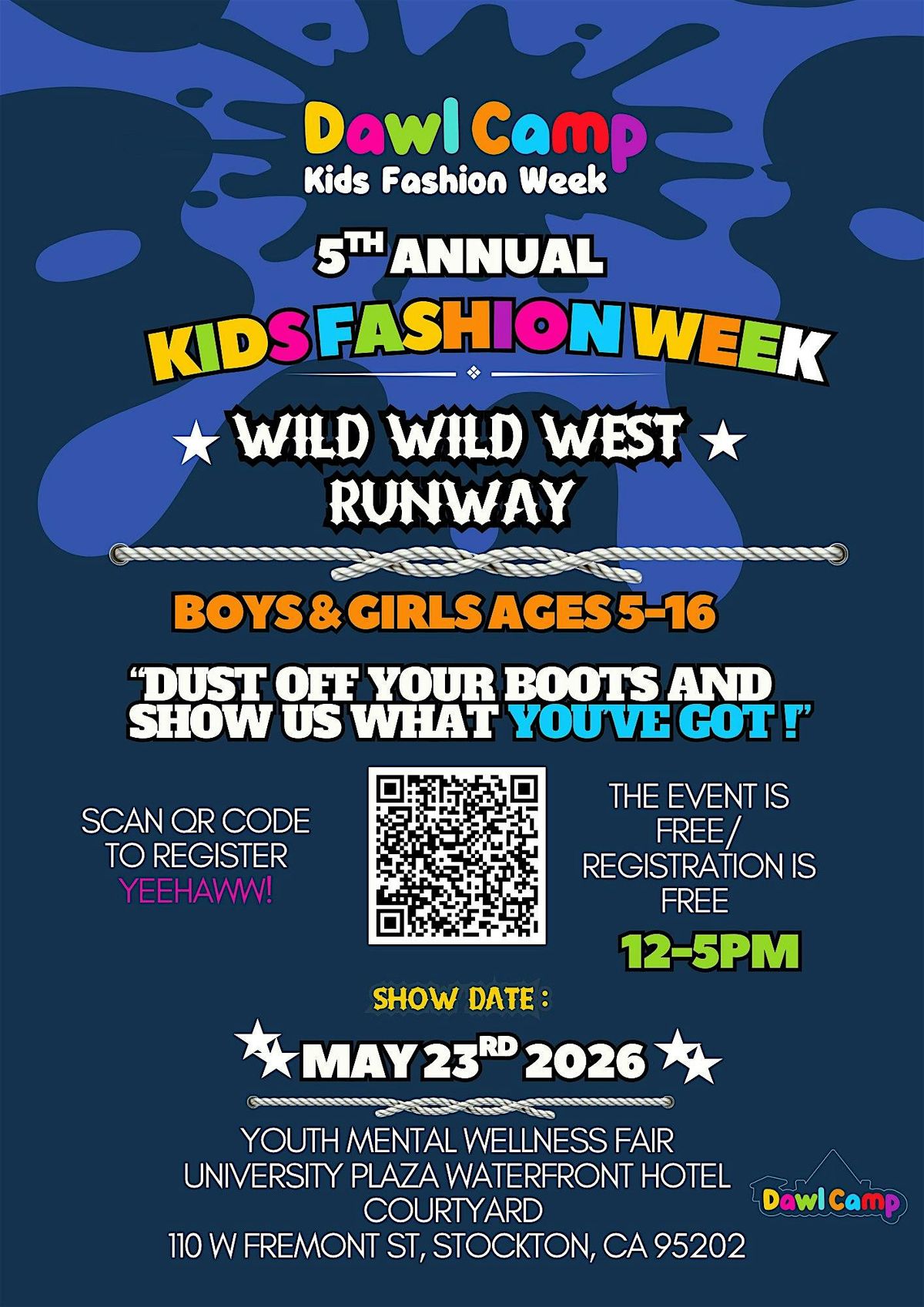 5th Annual Kids Fashion Week\/Youth Mental Wellness Fair