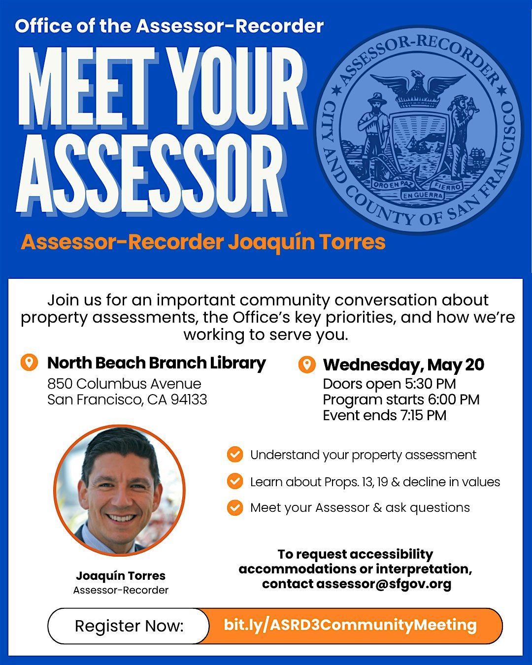 Assessor-Recorder Community Meeting