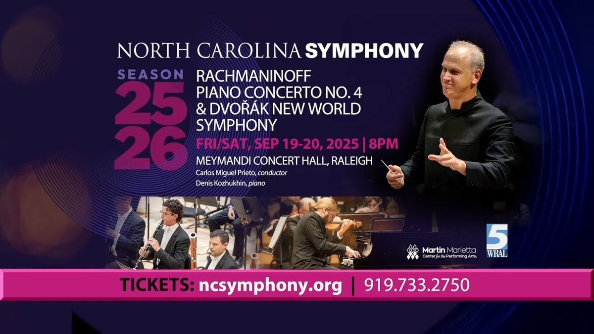North Carolina Symphony: Beethoven Emperor Piano Concerto