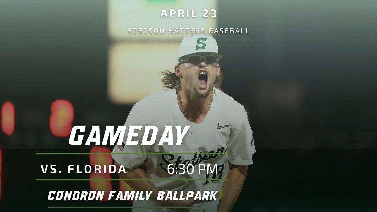 Stetson Hatters at Florida Gators Baseball at Condron Family Ballpark