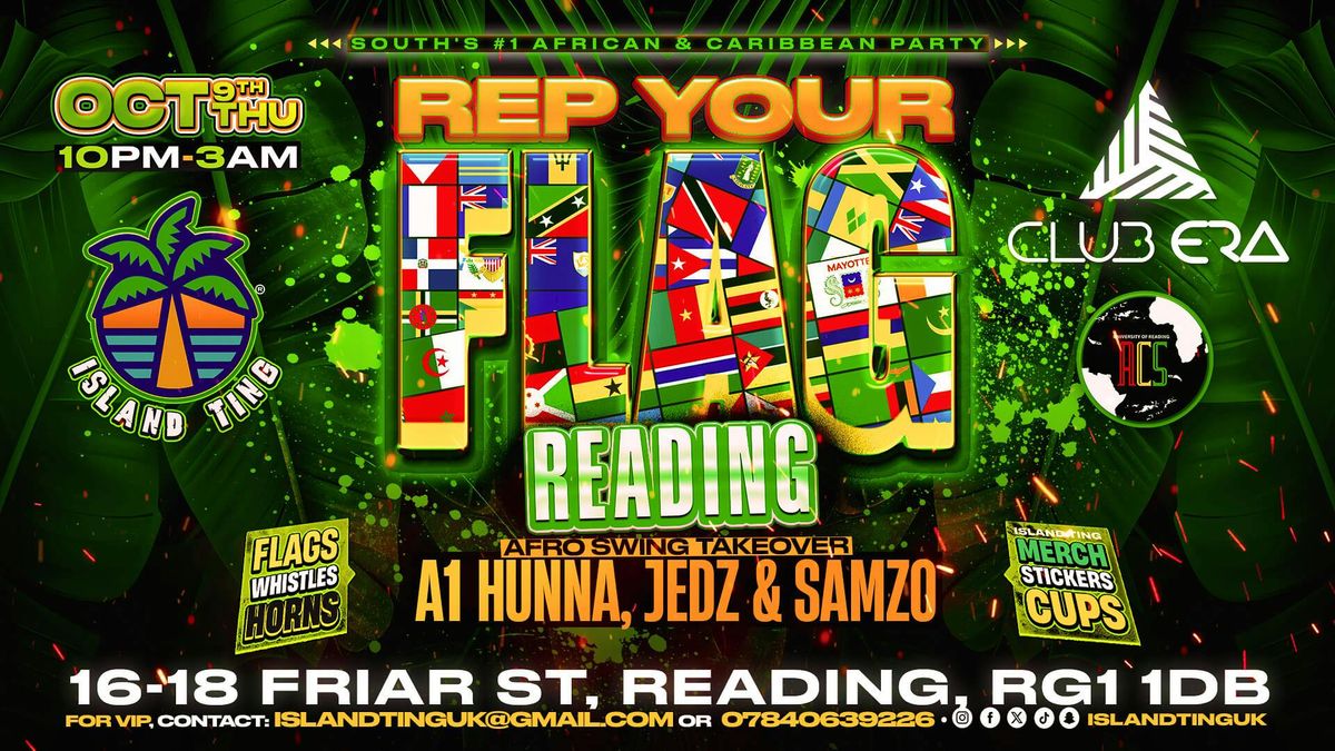 Rep Your Flag Reading \ud83c\udf34 (Island Ting) w\/ A1 Hunna, Jedz & Samzo Live \ud83d\udd25