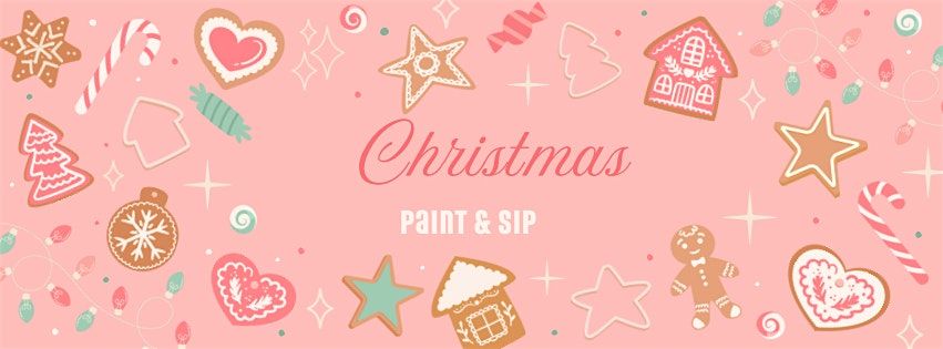 Christmas Tree Paint & Sip - Hangar Bar & Grill - December 18th