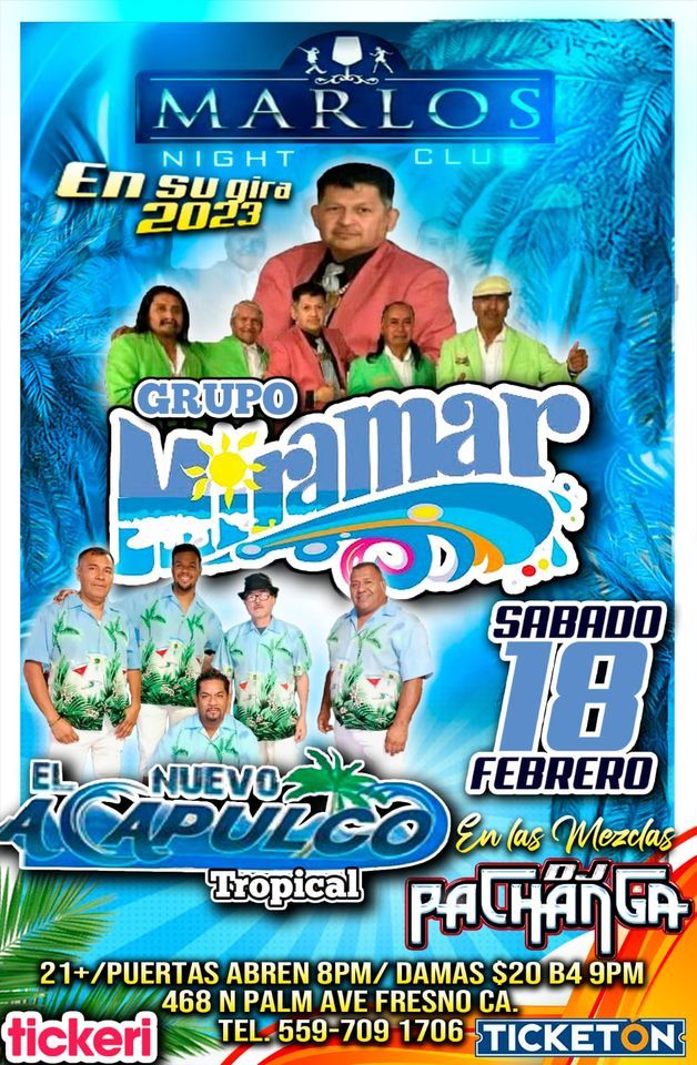 Grupo Miramar, El Nuevo Acapulco Tropical Marlo's Club & Mexican