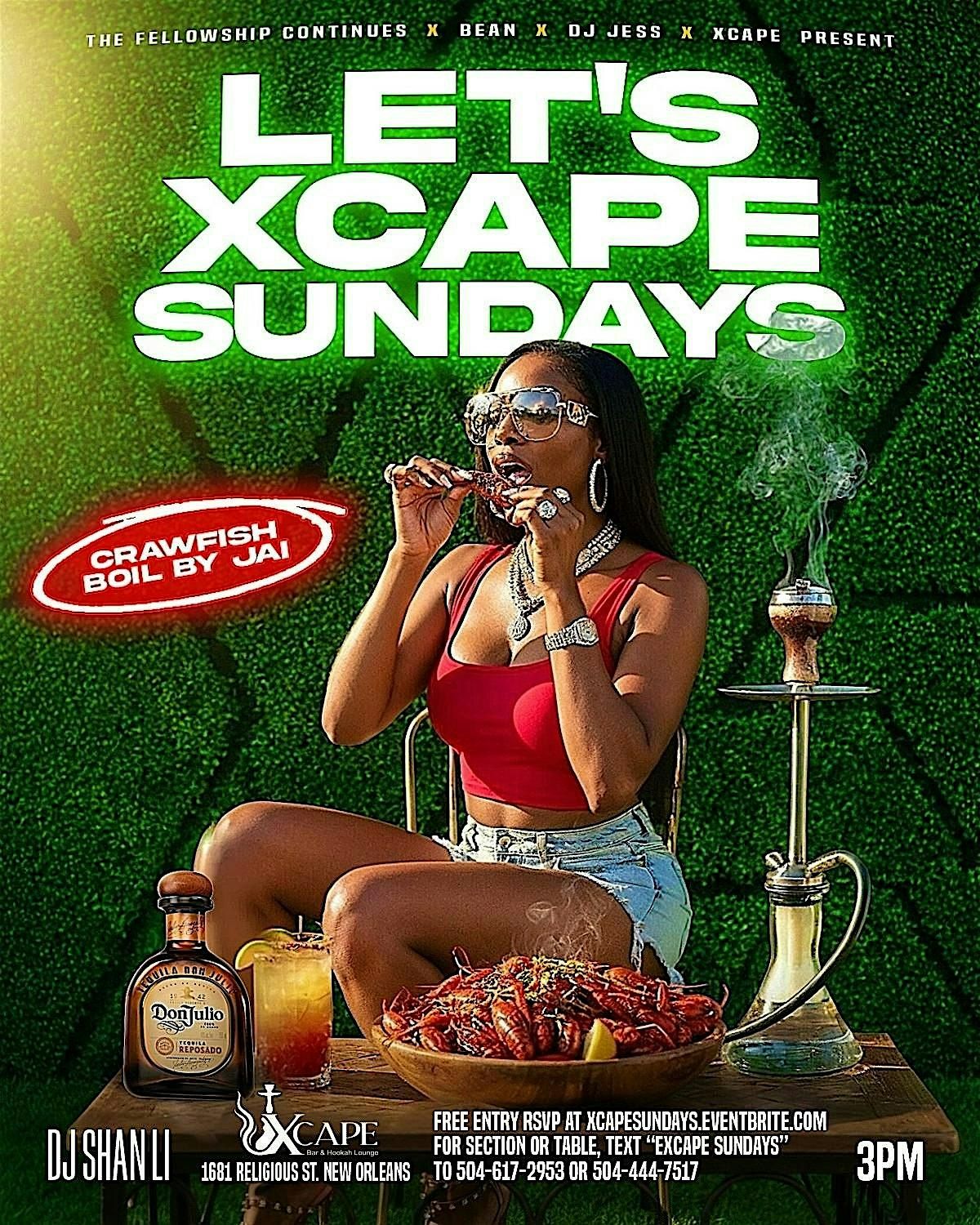 LET'S XCAPE SUNDAYS - Day Party