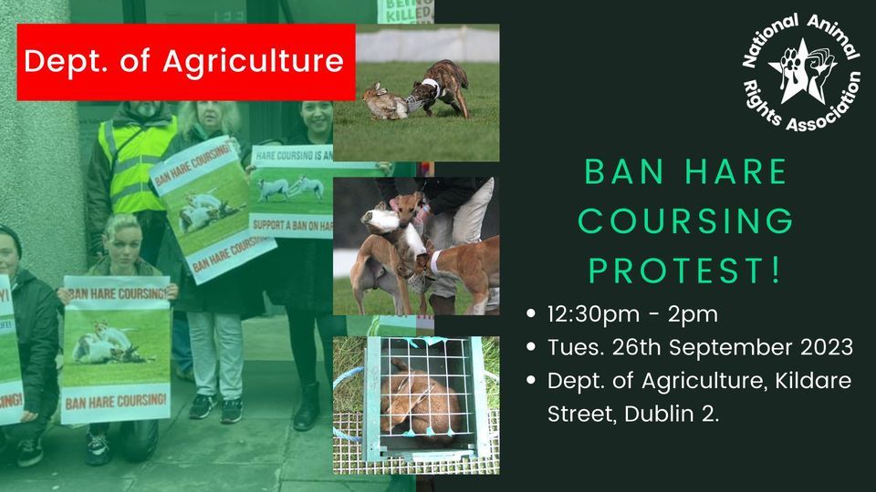 Ban Hare Coursing Protest - Tues. 26th September 2023