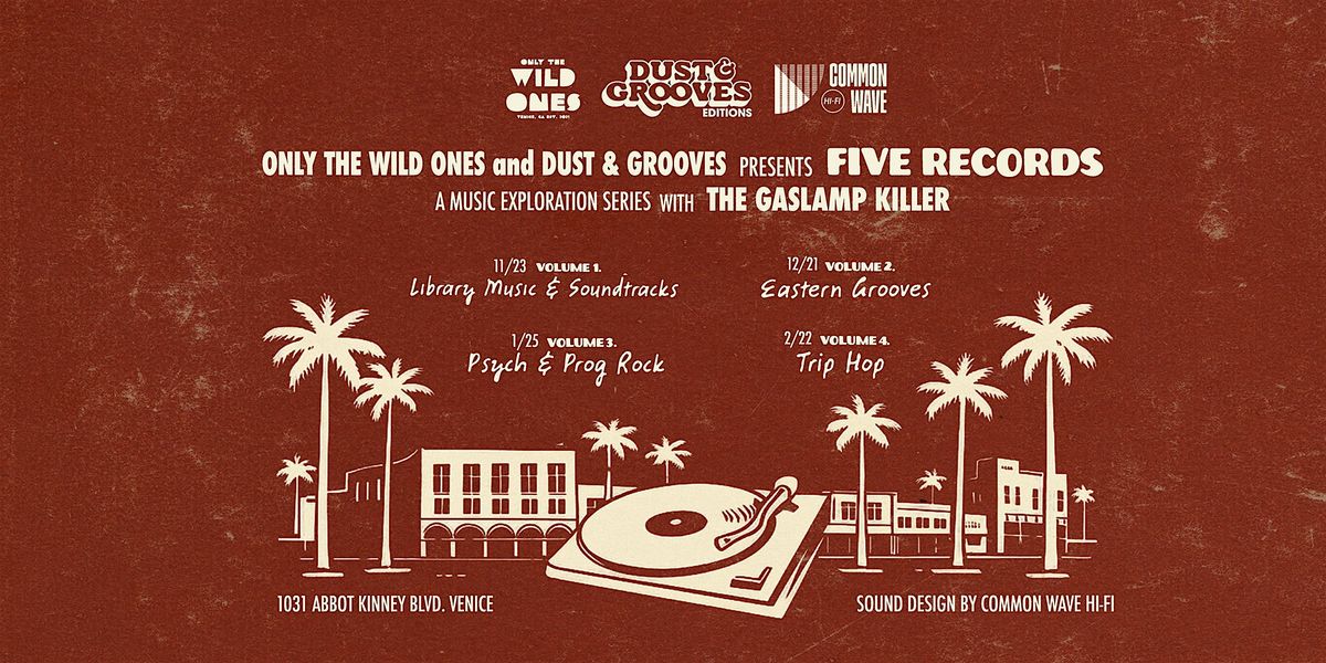 Five Records: A Music Exploration Series with The Gaslamp Killer
