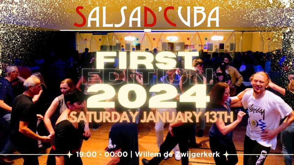 SalsaD'Cuba - Saturday 13th January - Amsterdam