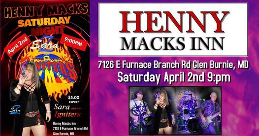 Henny Mack's with Sara and The Igniters