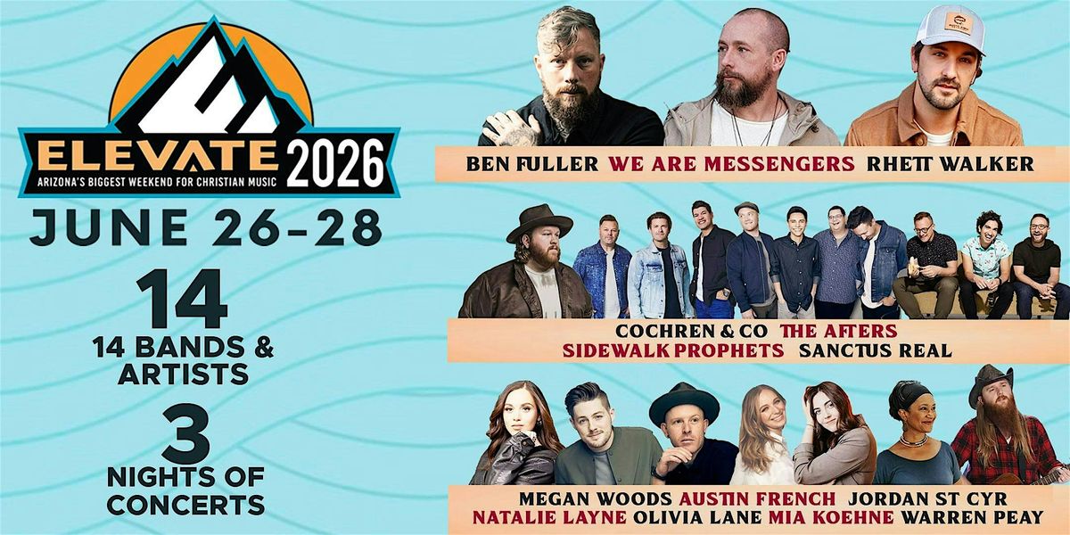 ELEVATE 2026 - 3 Day Tickets