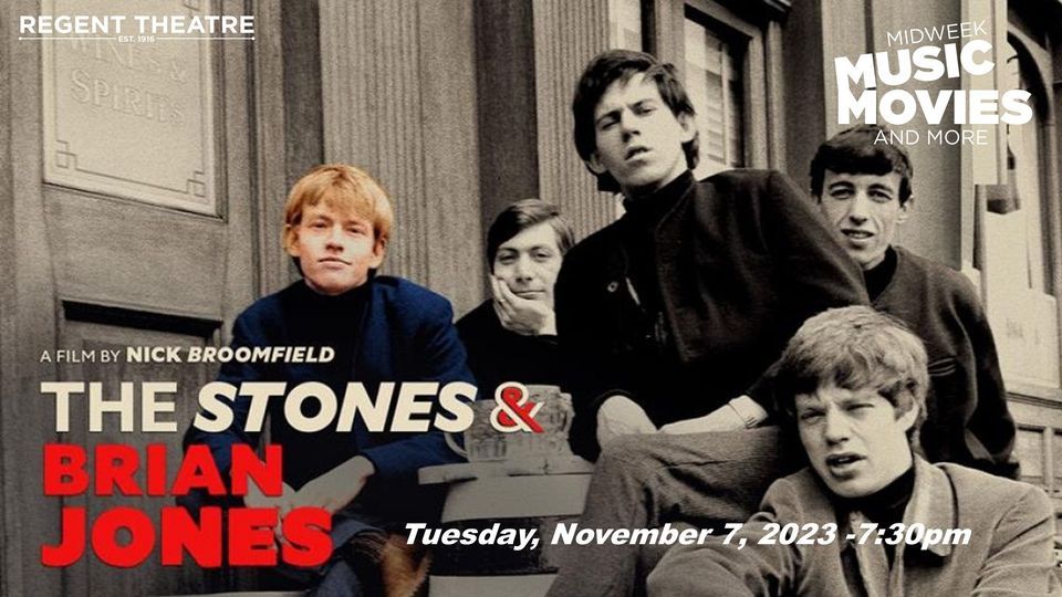 "The Stones & Brian Jones" Special One-Night Only Theatrical Screening!