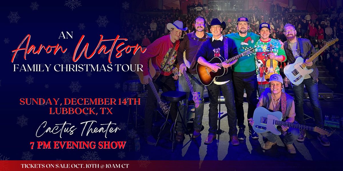 Aaron Watson Family Christmas
