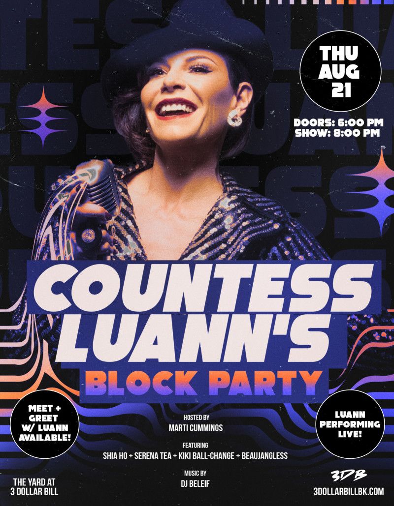 Countess Luann at The Factory - Chesterfield