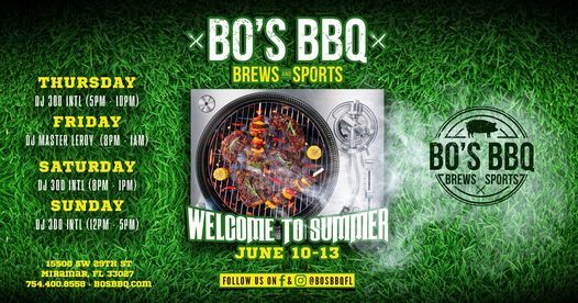 Bos Back Porch Live Saturday June 12th 21 Bos q Bokamper S Sports Bar Grill Cooper City Fl June 12 To June 13