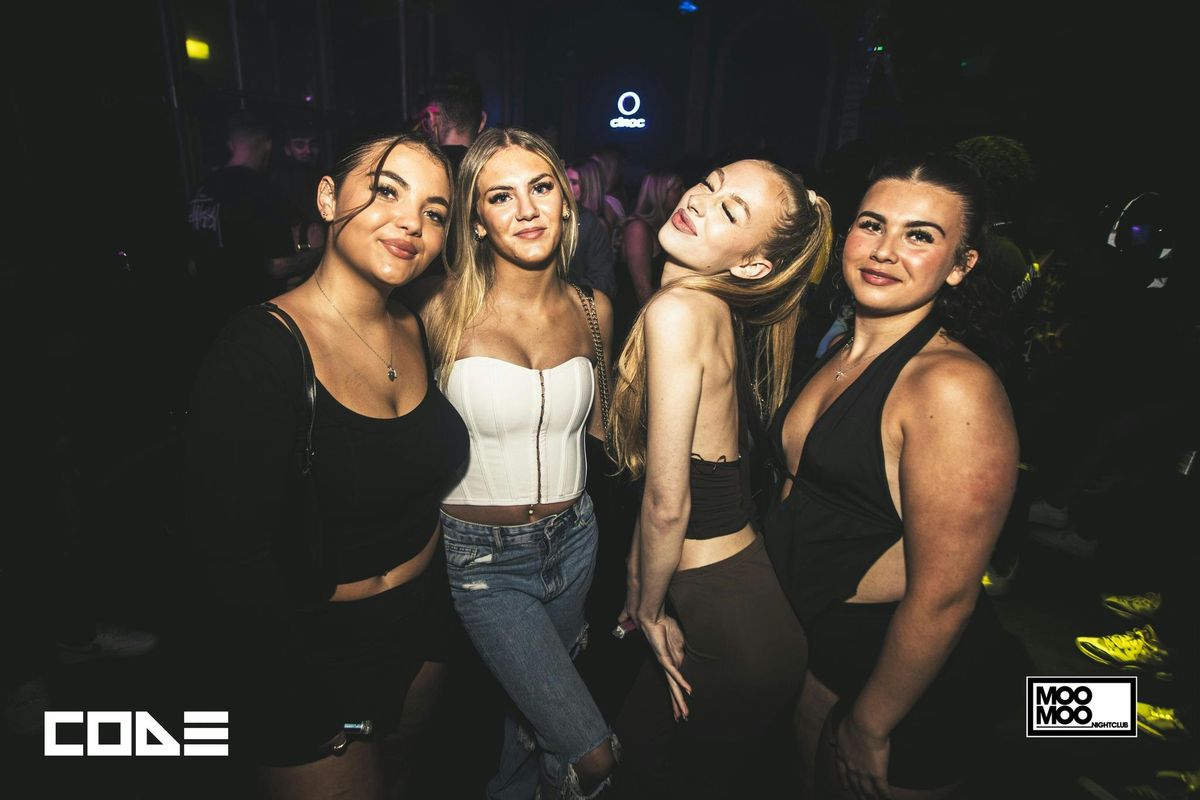 CODE Friday 12th June At MooMoo!