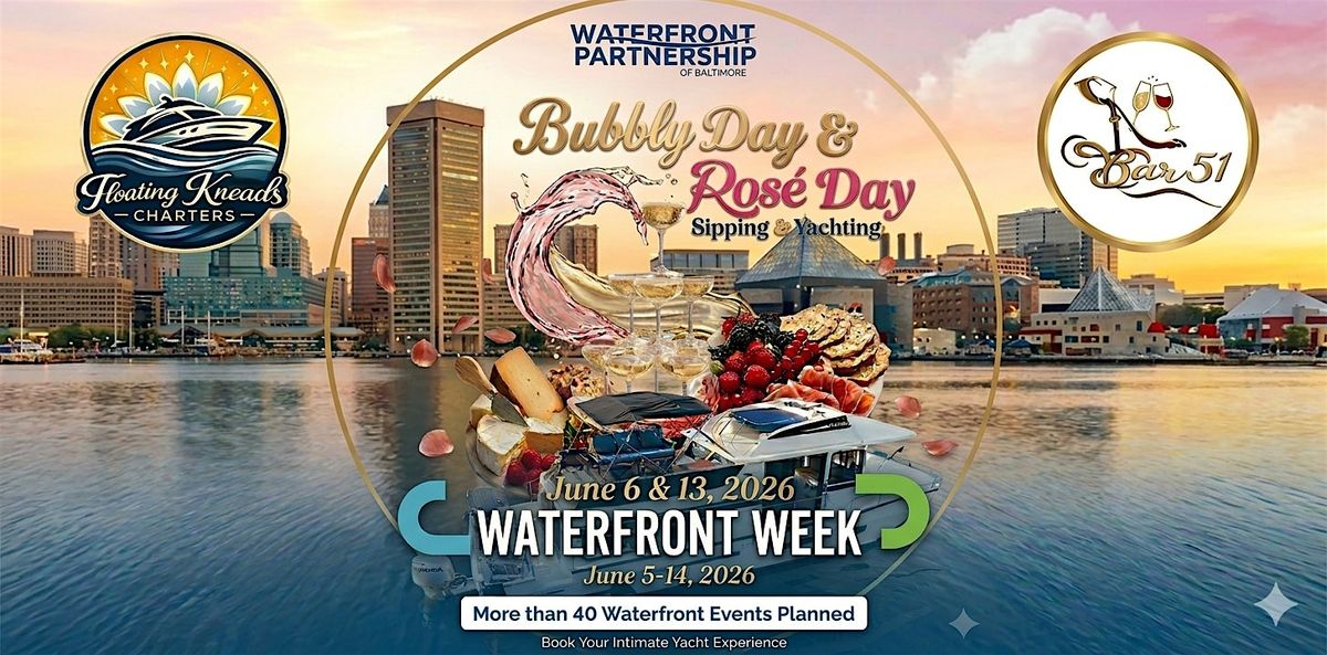 Baltimore Waterfront Week 2026 - Sipping & Yachting on the Harbor