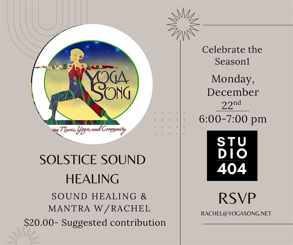 Sound Healing for the Solstice