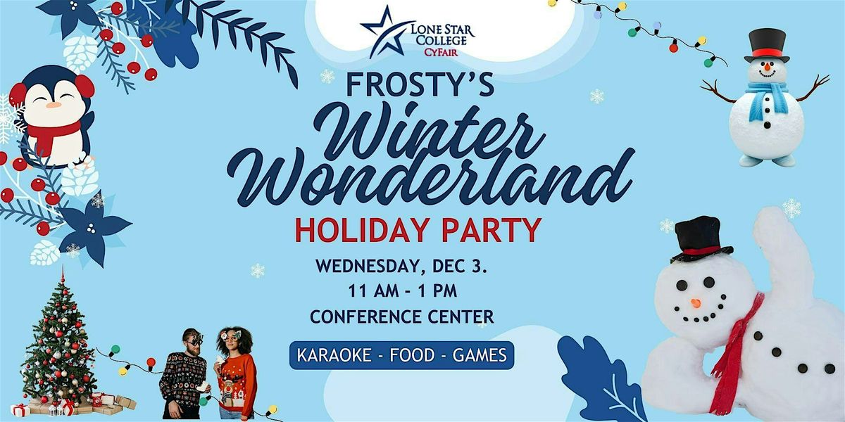 Frosty's Winter Wonderland Holiday Party