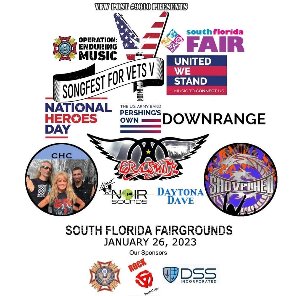 ERASMITH rocks Songfest for Vets V at the South FL Fair South Florida