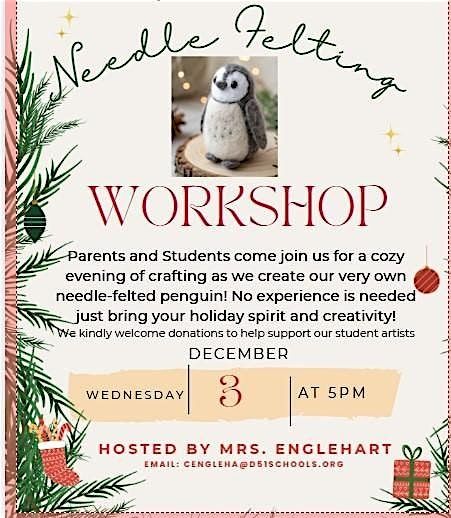 Needle Felting Workshop