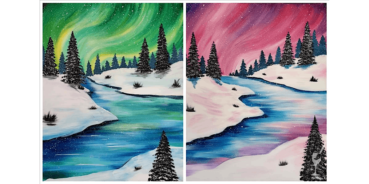 Wondrous Winter Scene - Paint and Sip in New Braunfels | Classpop!\u2122