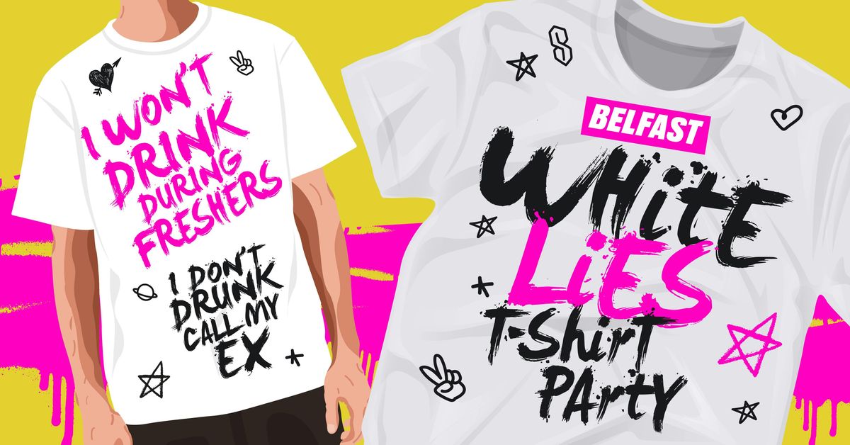 SKINT WEDNESDAY @ KREMLIN - WHITE LIES TSHIRT PARTY - FRESHERS WEEK 2