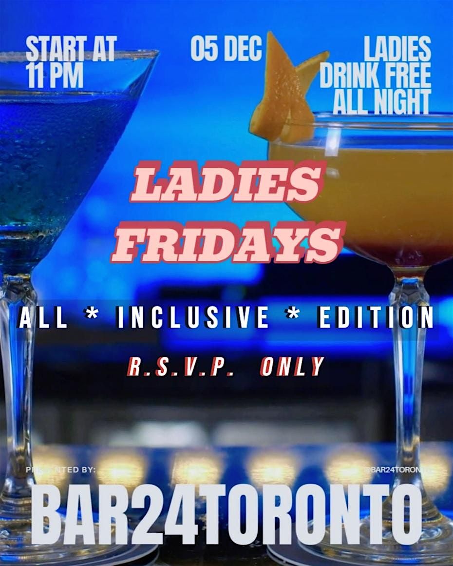 Ladies Fridays at B24 Toronto