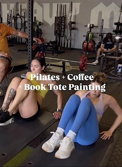 Pilates + Book Tote + Coffee