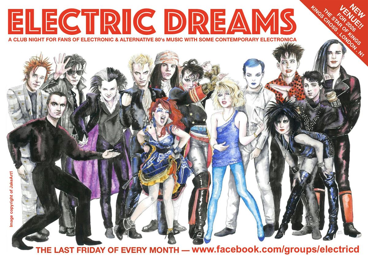 ELECTRIC DREAMS (Electronic & Alternative club)