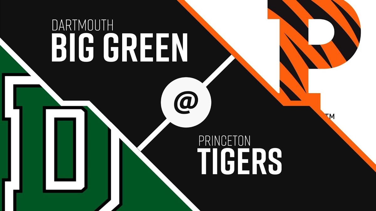 Dartmouth Big Green at Princeton Tigers Mens Hockey at Baker Rink
