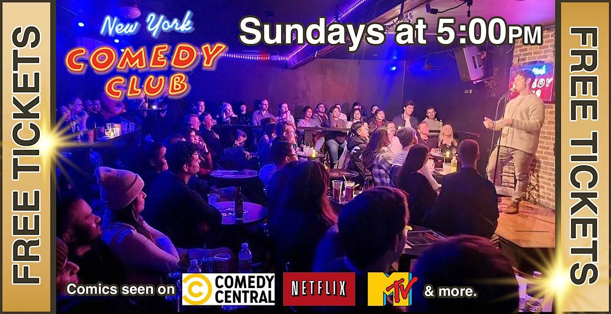 Free Comedy Show Tickets! Standup Comedy at New York Comedy Club - Midtown