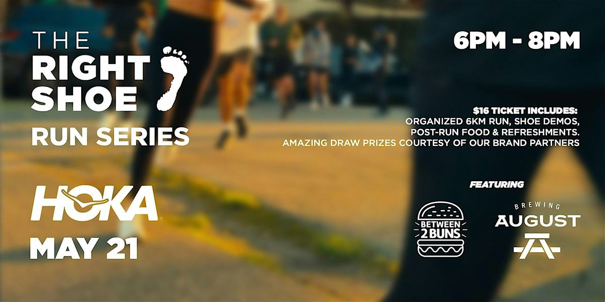 The Right Shoe Presents: Summer Evening Run Series