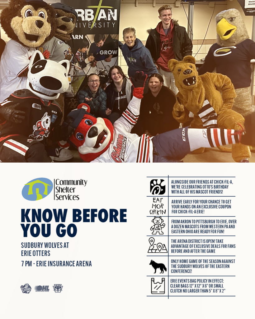 Erie Otters at Sudbury Wolves at Sudbury Community Arena