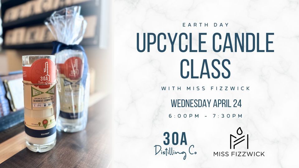 Upcycle Candle Class W  Miss Fizzwick 