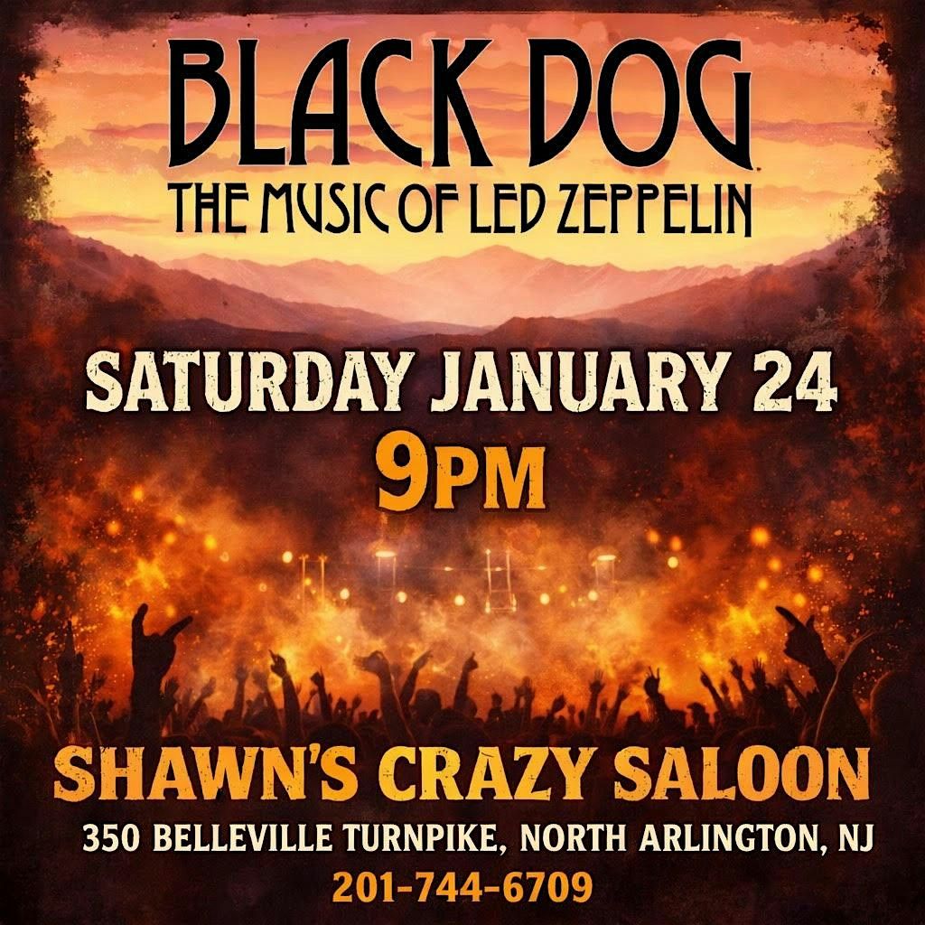 TRIBUTE TO LED ZEPPELIN FEATURING BLACK DOG at Shawn's Crazy Saloon ...
