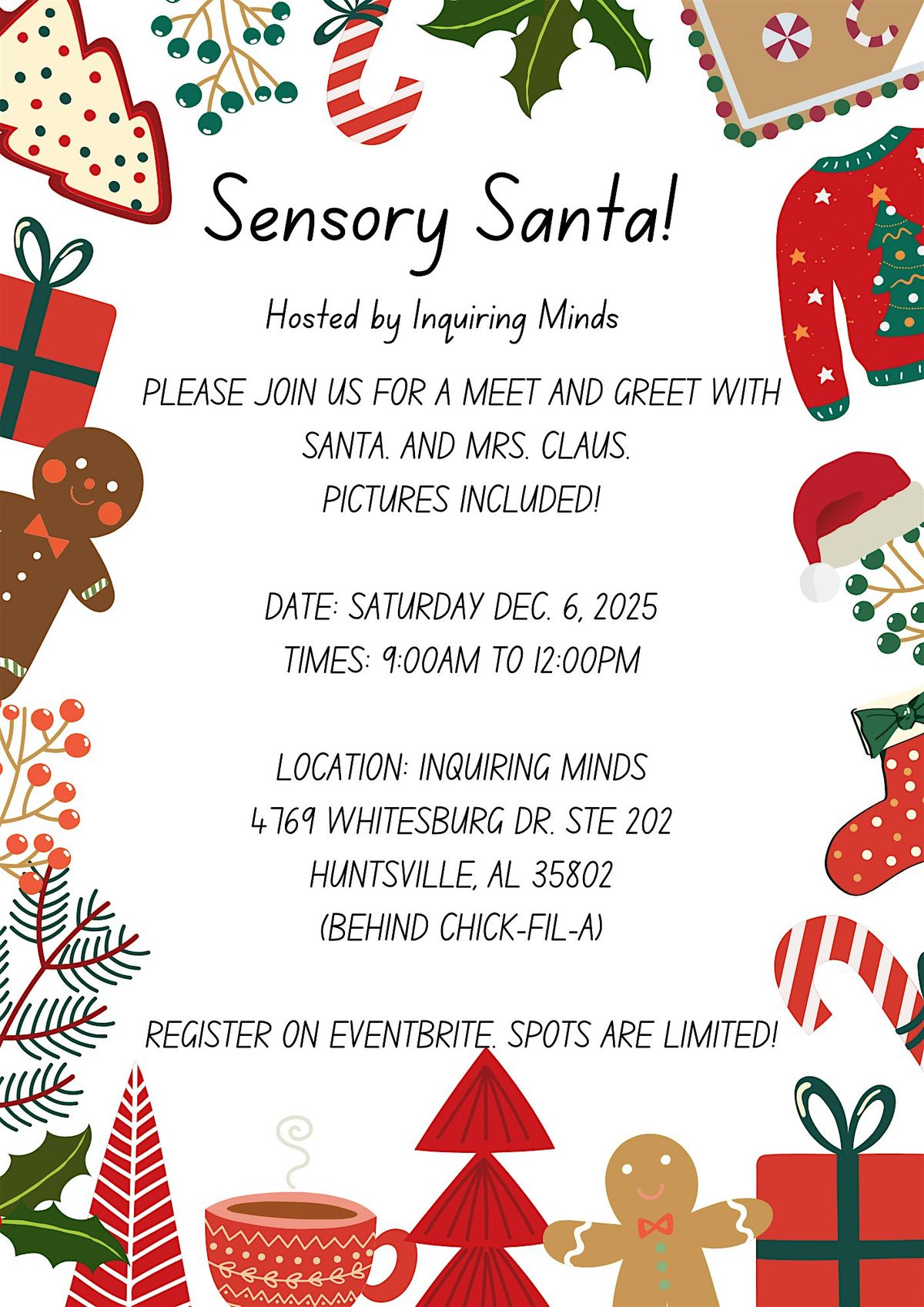 2025 Sensory Santa