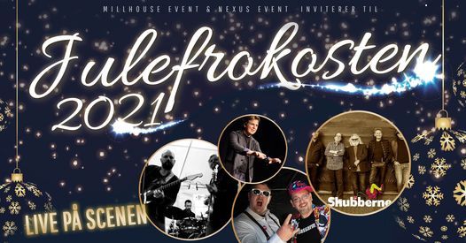 JULEFROKOST i Slagelse med Shubberne m.fl.!