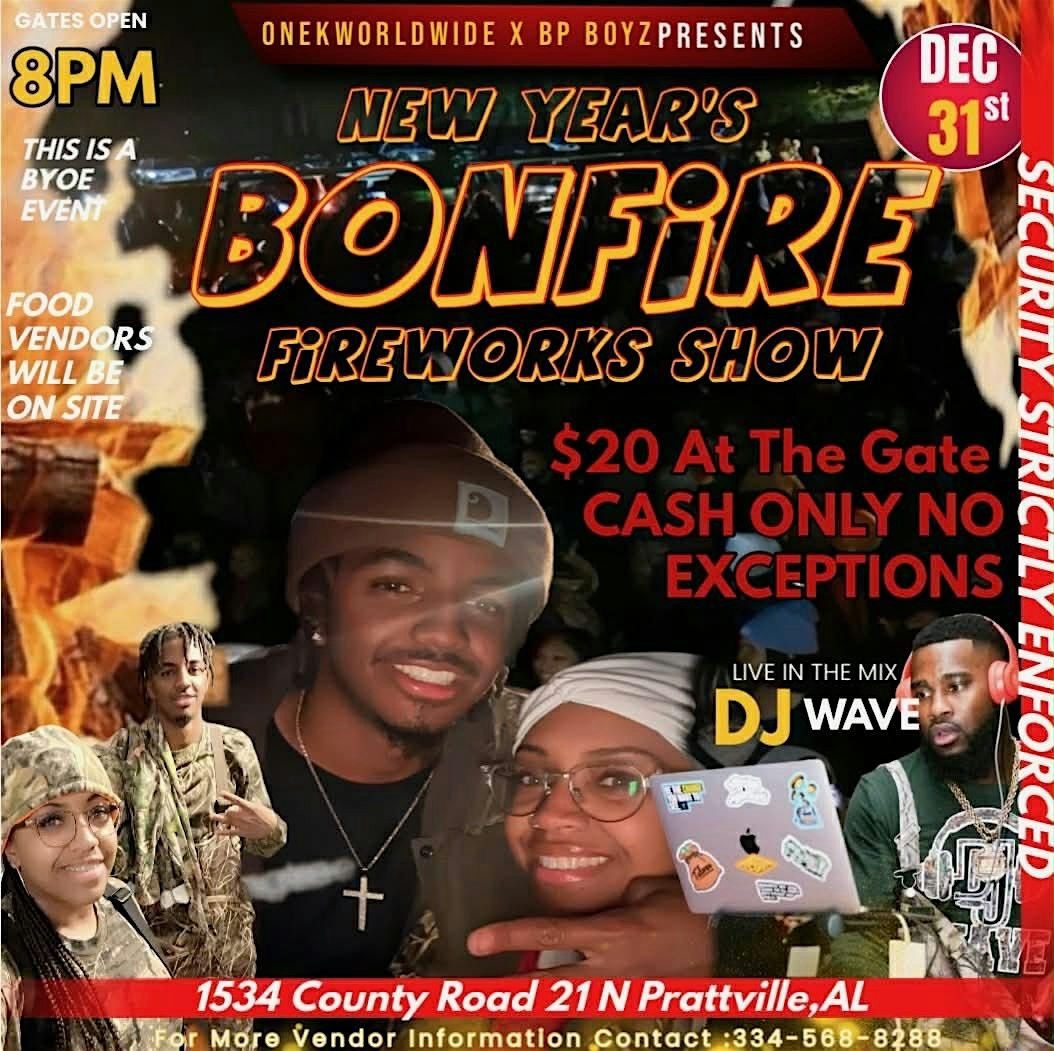 \u00d8neKWorldwide Annual New Year\u2019s Eve Bonfire