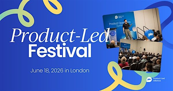Product-Led Festival London