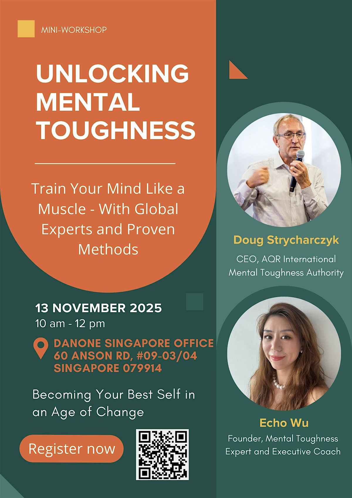 Unlocking Mental Toughness - Becoming Your Best Self in an Age of Change