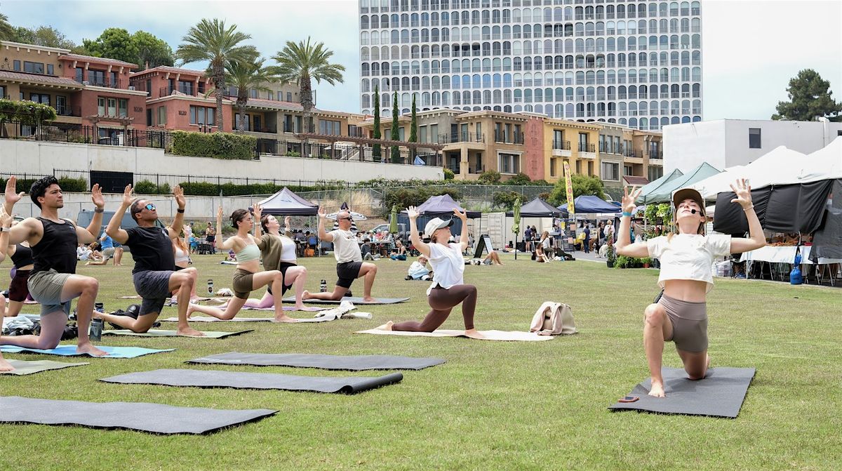Copy of Farm to Flow - Free All Levels Vinyasa at La Jolla Farmers Market