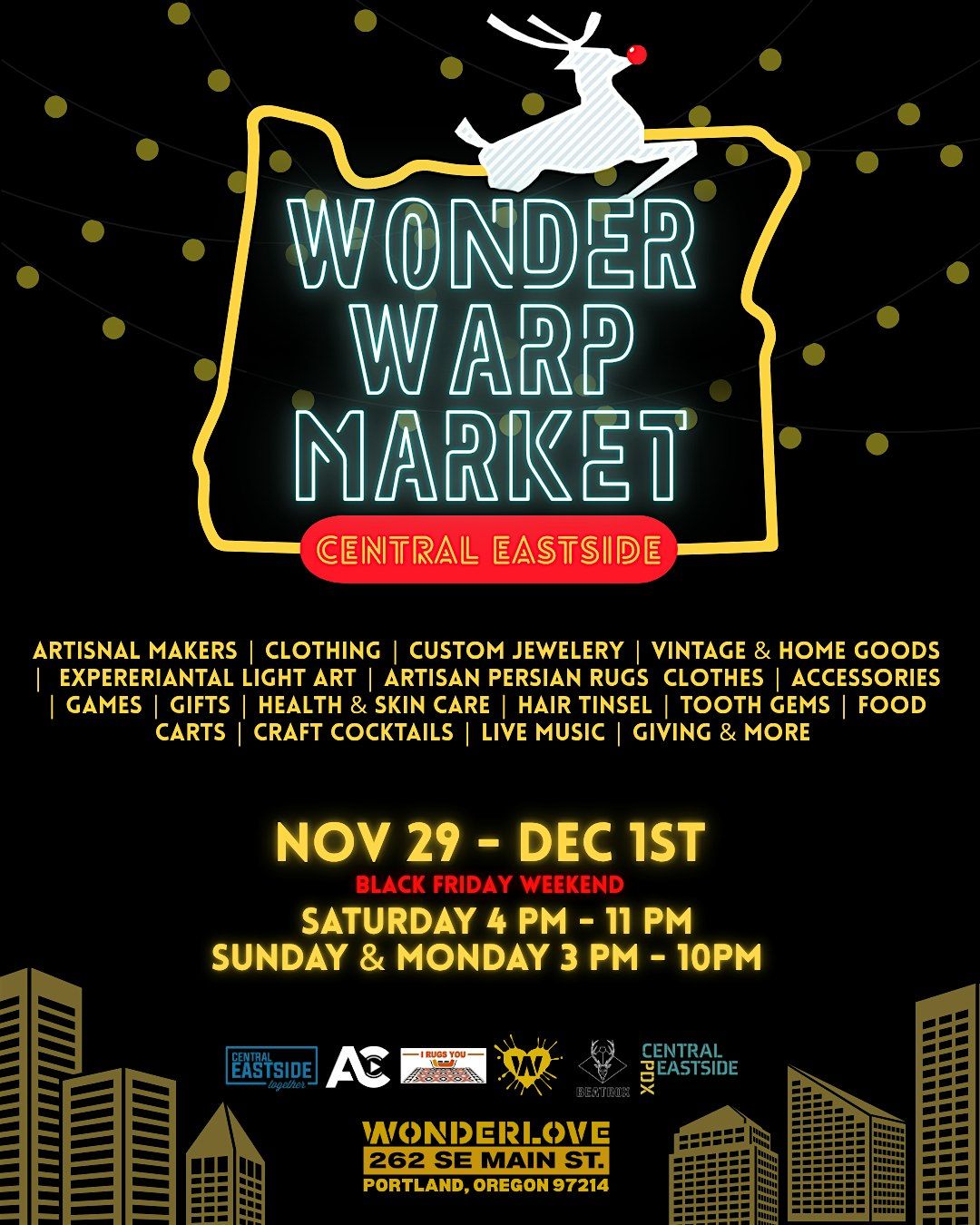 WonderWarp Night Market & Arts Festival